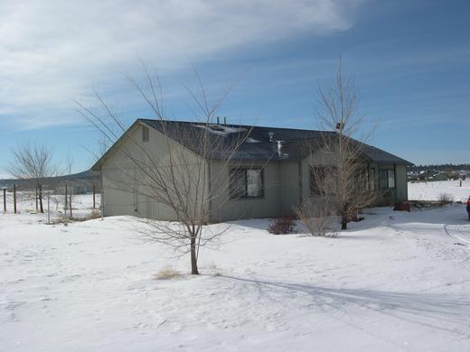 House w/snow photo