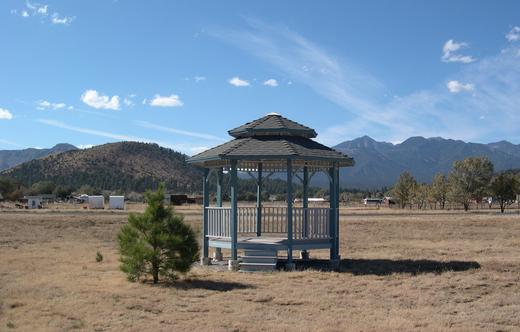 Gazebo 
image - looking west