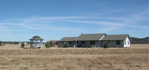 Gazebo 
and house together